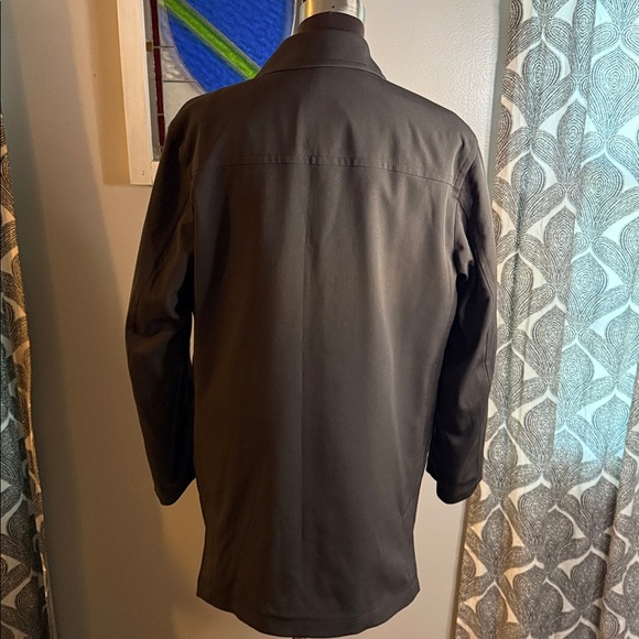 Sanyo NWT Water Repellent Men’s Trench Coat Removable Quilted Lining SZ Small - Picture 6 of 14